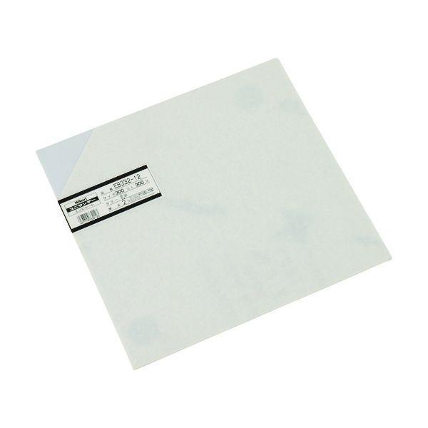 光 EB332-12 エンビ板 乳半 2×300×300mm EB33212