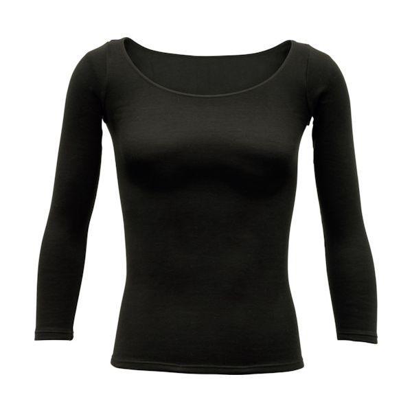 あすつく対応 「直送」 リベルタ TO-26100007 サーモワン ラウンドネック長袖インナー／B...