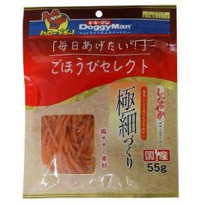 ドギーマン 4976555824421 ごほうびセレクト しなやかササミほそーめん 55g