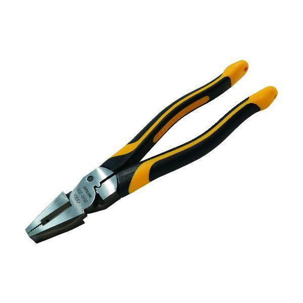 あすつく対応 「直送」 室本鉄工（株） 2060-200 強力圧着ペンチ（穴付）２００ｍｍ 2060...