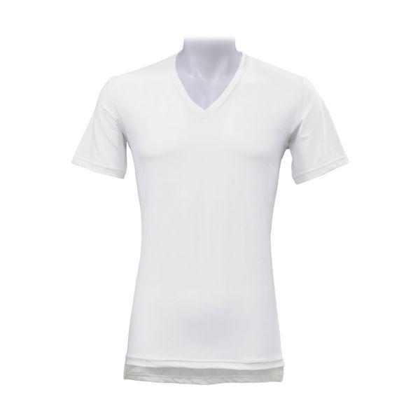 リベルタ DT-25153152 デオドライズテック 半袖Vネック WHT 2XL DT251531...