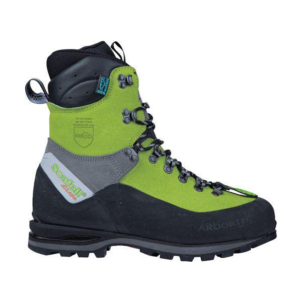 アーボテック AB341713 チェーンソー防護ブーツ スカーフェルライト ライム 25．0