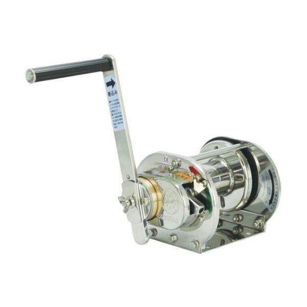 あすつく対応 「直送」 マックスプル ESB-1 ステンレス手動ウインチ 電解研磨 ESB1