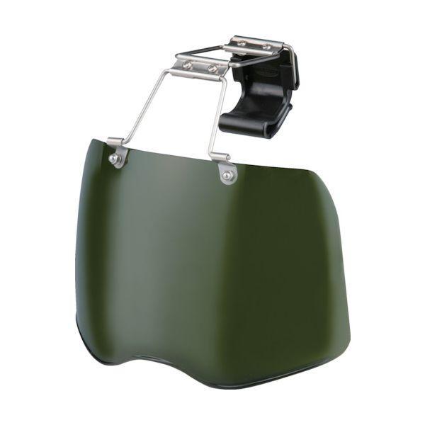 トーヨーセーフティ NO.1430-3G ヘルメット取付用シールド グリーン NO.14303G