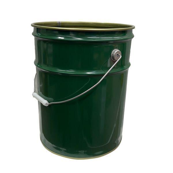 好川産業 256008 20Lペール缶 本体 緑