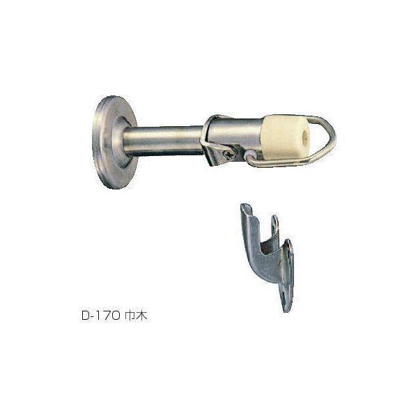 クマモト D-170 ホールインアンカー 床付 PLUS D−170 ステンレス 戸当 アンカー 床...