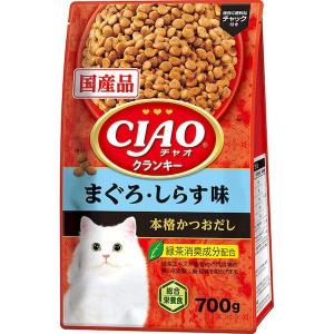 いなばペットフード P-454 CIAOクランキー まぐろ・しらす味 本格かつおだし 700g P454