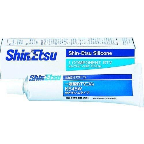 あすつく対応 「直送」 信越化学工業 KE45W-100 一般電気用ＲＴＶゴム １００ｇ 白 KE4...