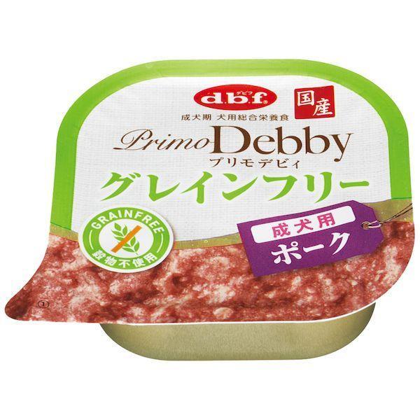 デビフペット 4970501034155 プリモデビィ グレインフリー 成犬用 ポーク 95g