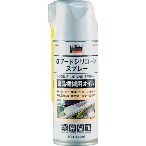 あすつく対応 「直送」 TRUSCO ALP-FS αフードシリコーンスプレー　４２０ｍｌ ALPF...