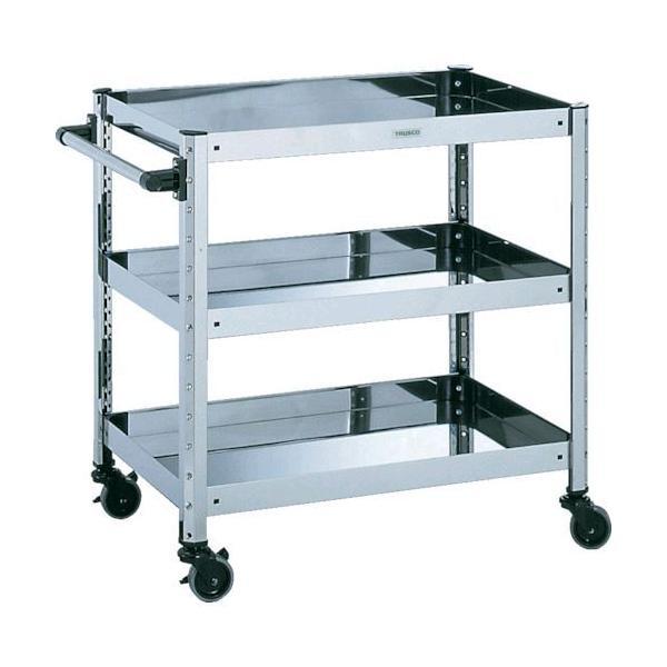 TRUSCO SUS4-511B ＳＵＳ４３０ステンレスワゴン Ｗ７７０ＸＤ５２０ＸＨ８００ SUS...