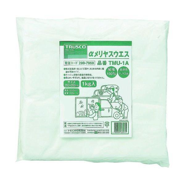 TRUSCO TMU-1A αメリヤスウエス 汎用タイプ １ｋｇ TMU1A 299-7959 汎用...