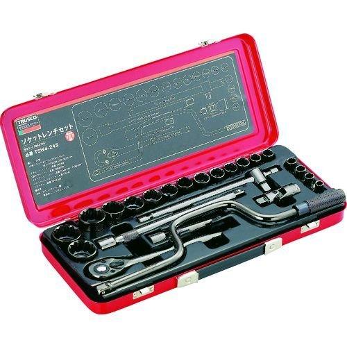 あすつく対応 「直送」 トラスコ中山 TSW4-24S ソケットレンチセット 差込角１２．７ｍｍ ２...