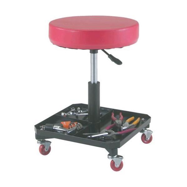 TRUSCO TWC-S 工具入れ付作業椅子 Φ３７０×Ｈ４３０〜５５５ TWCS 288-9200...