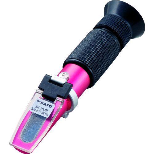 あすつく対応 「直送」 佐藤計量器製作所 SATO 018000 手持屈折計Ｒシリーズ ＳＫ−１００...