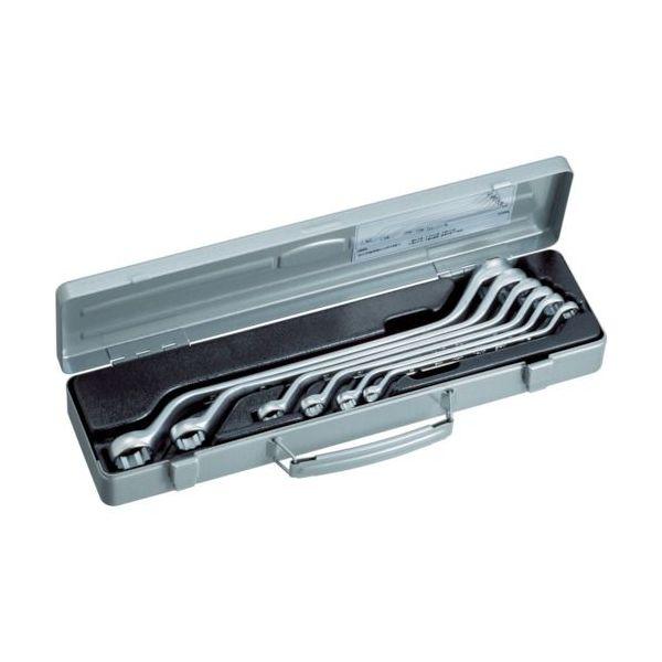 あすつく対応 「直送」 ＴＯＮＥ 2700M ロング両口めがねレンチセット ４５° ６点セット ２．...