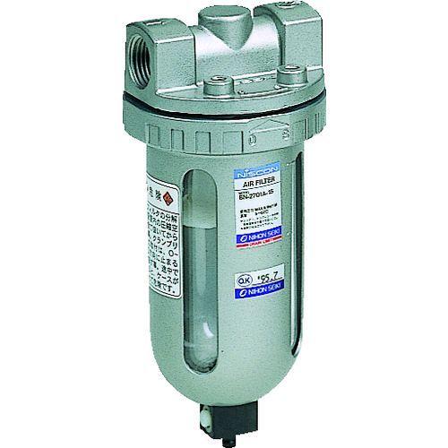 あすつく対応 「直送」 日本精器 BN2701A8 エアフィルタ８Ａ BN-2701A8 103-4...