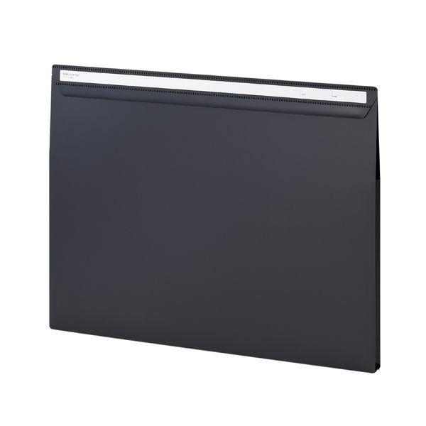 セキセイ SEL-2804-60 セパル フリップファイル ラージ B4 ヨコ ブラック SEL28...