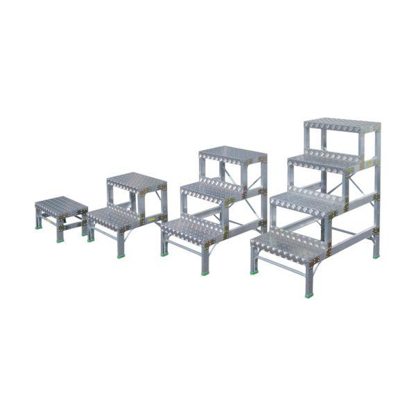 【個数：1個】 ナカオ ［G-082］直送 代引不可・他メーカー同梱不可  Ｇ型作業用踏台０．８ｍ ...