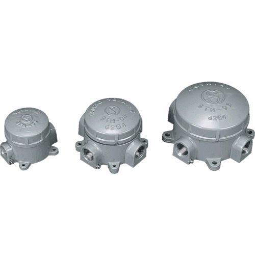 あすつく対応 「直送」 島田 STH-04T-22 アルミニウム合金鋳物 耐圧防爆構造ターミナルボッ...