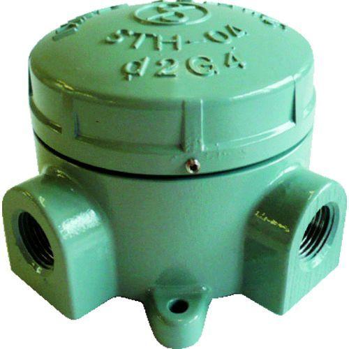 あすつく対応 「直送」 島田 STH-04X-16 アルミニウム合金鋳物 耐圧防爆構造ターミナルボッ...