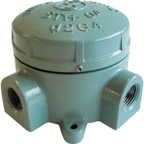 あすつく対応 「直送」 島田 STH-04X-22 アルミニウム合金鋳物 耐圧防爆構造ターミナルボッ...