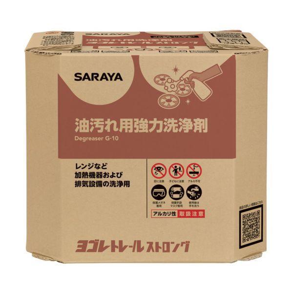 サラヤ 32394 ヨゴレトレールストロング10kg八角BIB