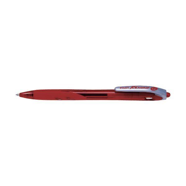 パイロット BRG-10B-RR 油性ボールペン レックスグリップ 極太 レッド BRG10BRR