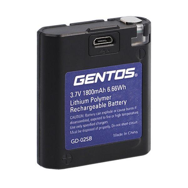 ＧＥＮＴＯＳ GD-02SB ヘッドライト専用充電池GDー02SB GD02SB