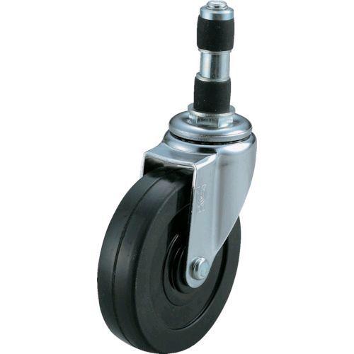 あすつく対応 「直送」 ユーエイ ［ETF-100RH-22］ 差し込み式 自在 キャスター ゴム ...