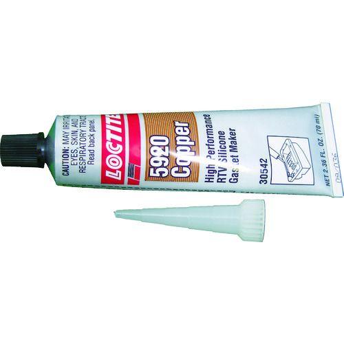 あすつく対応 「直送」 ロックタイト 5920-70 シリコーンシール剤　耐熱用　５９２０　７０ｇ ...