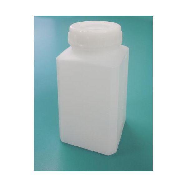 エスコ EA508AF-3 500ｍｌ角型広口ポリ容器 EA508AF3【キャンセル不可】