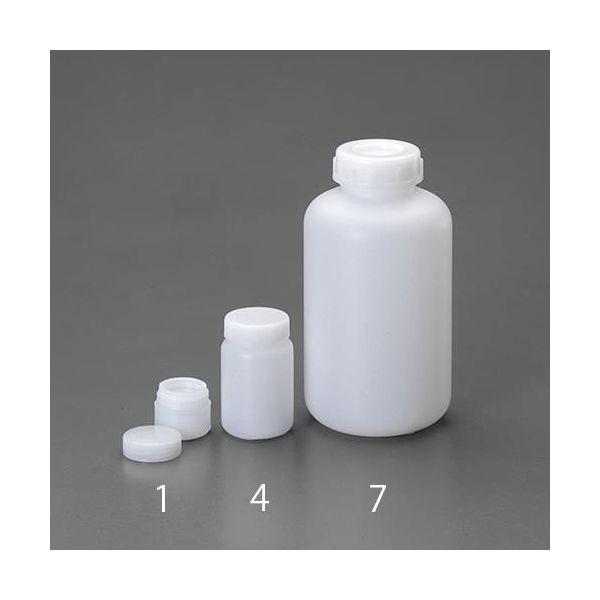 エスコ EA508AJ-1 20ｍｌ広口ポリ容器 EA508AJ1【キャンセル不可】