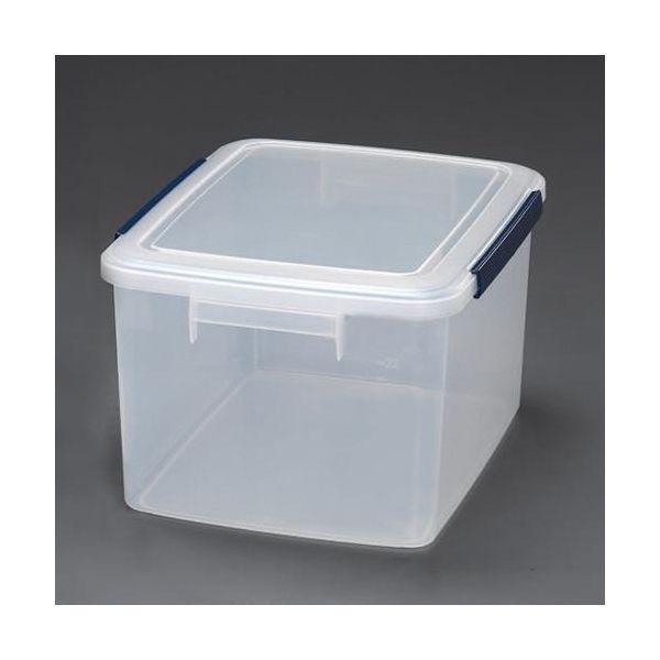 エスコ EA508TC-55 30。0Ｌ ポリ製 密閉保存容器 EA508TC55【キャンセル不可】