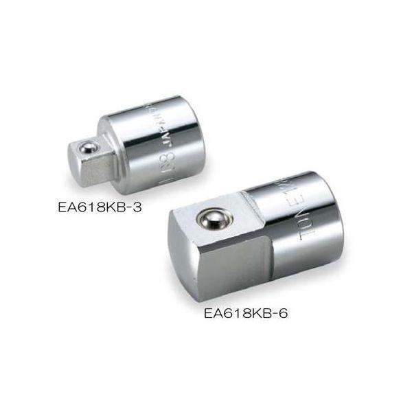 エスコ EA618KB-3 1/2 ｓｑｘ3/8 ｓｑソケットアダプター EA618KB3【キャンセ...
