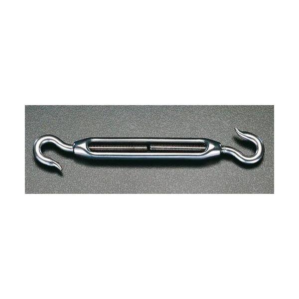 エスコ EA638CE-6A Ｗ1/4 ステンレス  フック・ａｍｐ；フック ターンバックル EA6...