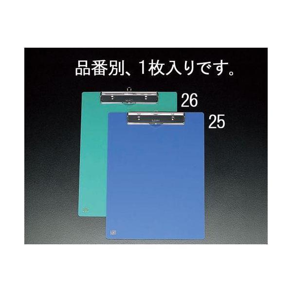 エスコ EA762DA-25 313ｘ226mm Ａ4クリップボード EA762DA25【キャンセル...