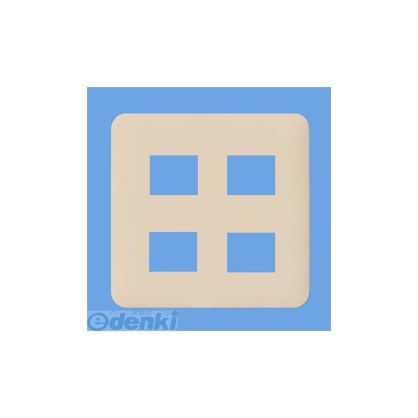 パナソニック電工 Panasonic WTF7004F ラウンドコンセントプレート 2コ+2コ用 W...