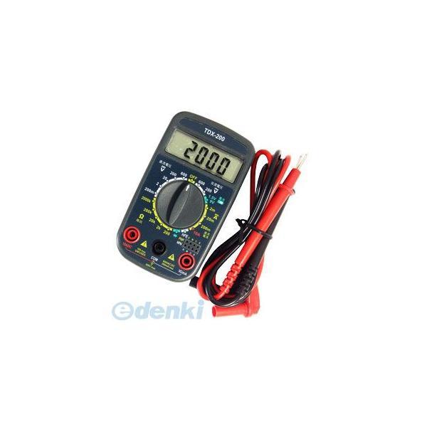 オーム電機 TDX-200 デジタルマルチテスター TDX-200 TDX200 OHM