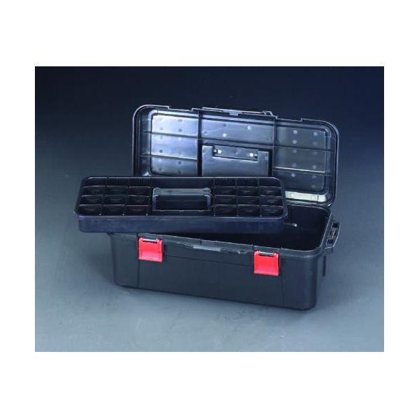 エスコ EA507MD-1 500x257x224mm中皿付工具箱 EA507MD1【キャンセル不可...