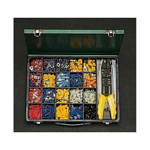 【個人宅配送不可】直送 代引不可 エスコ EA538ND  圧着端子セット EA-538ND【キャン...