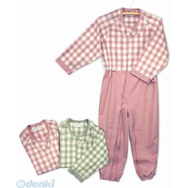 4560370334007 制菌前開き介護用つなぎねまき S ピンク