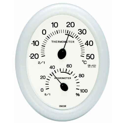 (人気商品)ＣＲＥＣＥＲ・温度計・湿度計