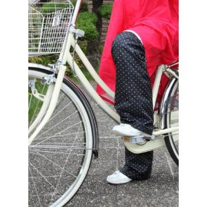 レッグカバー　ブラック水玉　レギュラータイプ　KW551B　