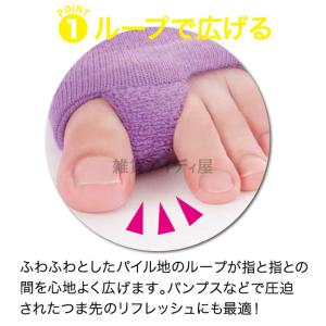 外反母趾 おやすみサポーター ソックス レディ...の詳細画像5