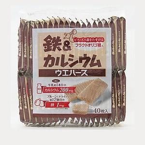 井藤漢方製薬  鉄＆カルシウムウエハース  ４０枚｜idkshop