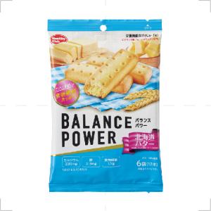 バランスパワー 北海道バター（２本×６袋） 栄養機能食品 ビタミン カルシウム 鉄分 クッキー