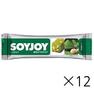 【12本入り】SOYJOY ソイジョイ 抹茶＆マカダミア 30ｇ×12本 【大塚製薬】