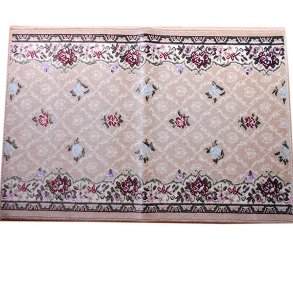 洗える日本製モケットマット （約）８１ｘ５０ｃｍ #13　ベージュ系