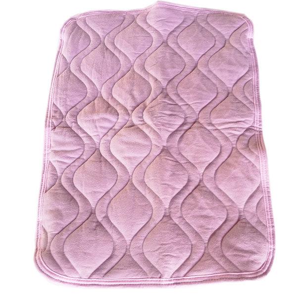 【メール便送料込】枕カバー（43ｘ63ｃｍ）綿100％フラノ素材（ピンク色）＃40